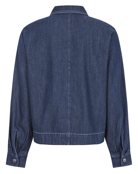 SRPortia Bluse - Dark Blue